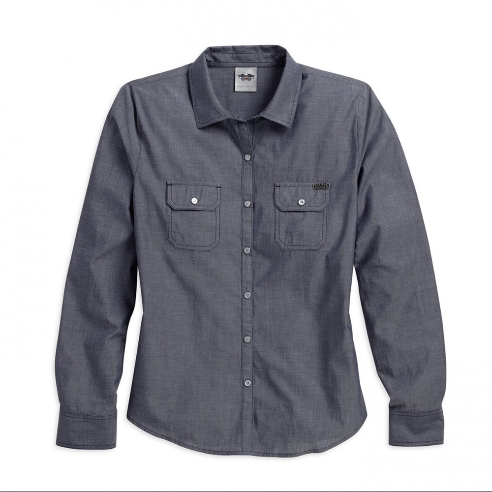 Harley Davidson Button Up